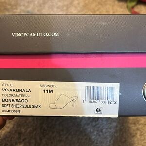 Soft sheep Vince Camuto mule - never worn